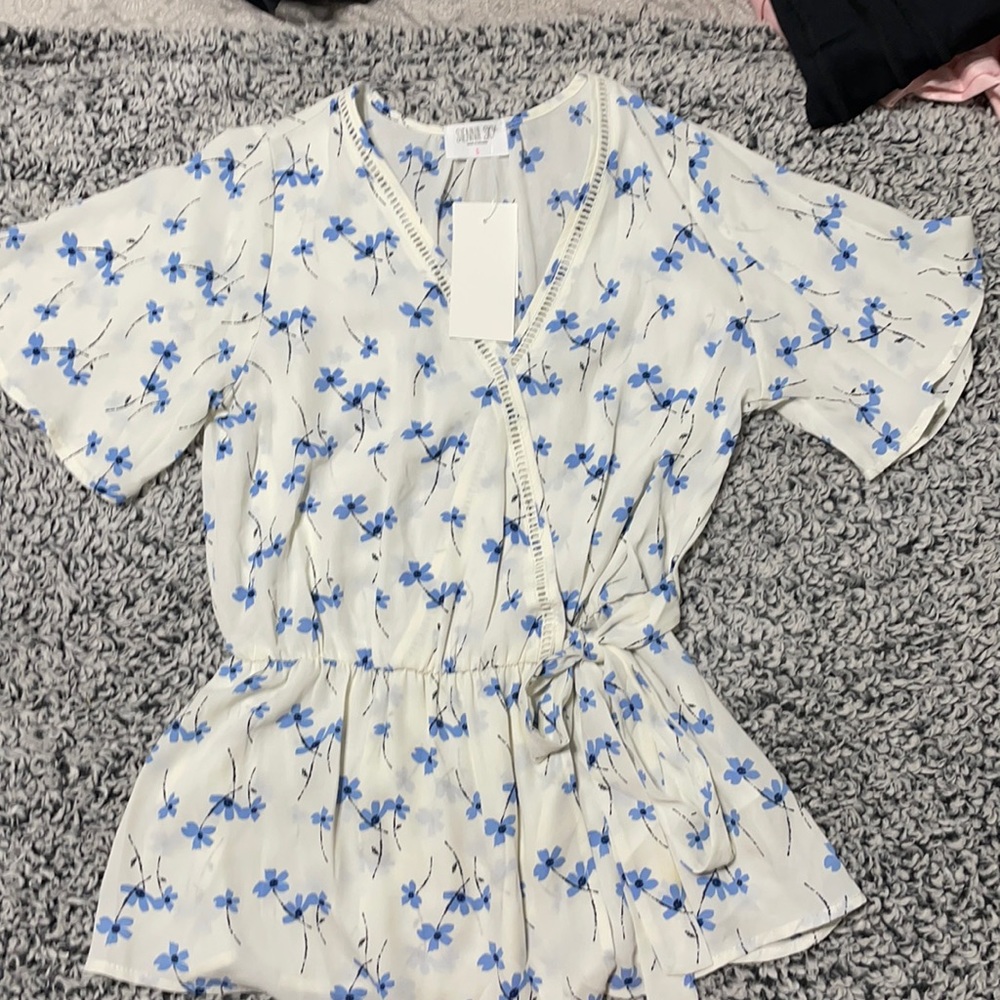 Floral blouse